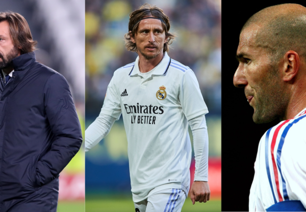 Pirlo, Zidane, Modric