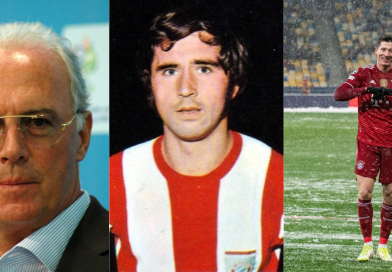 Franz Beckenbauer, Gerd Muller, Robert Lewandowski