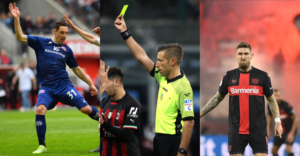 Most Yellow Cards in the Bundesliga – Ranked from Lowest to Highest