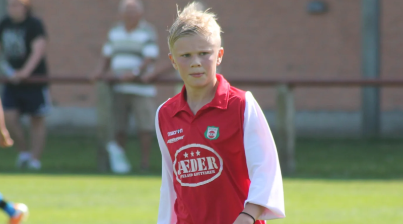 Erling Haaland, kid, Bryne