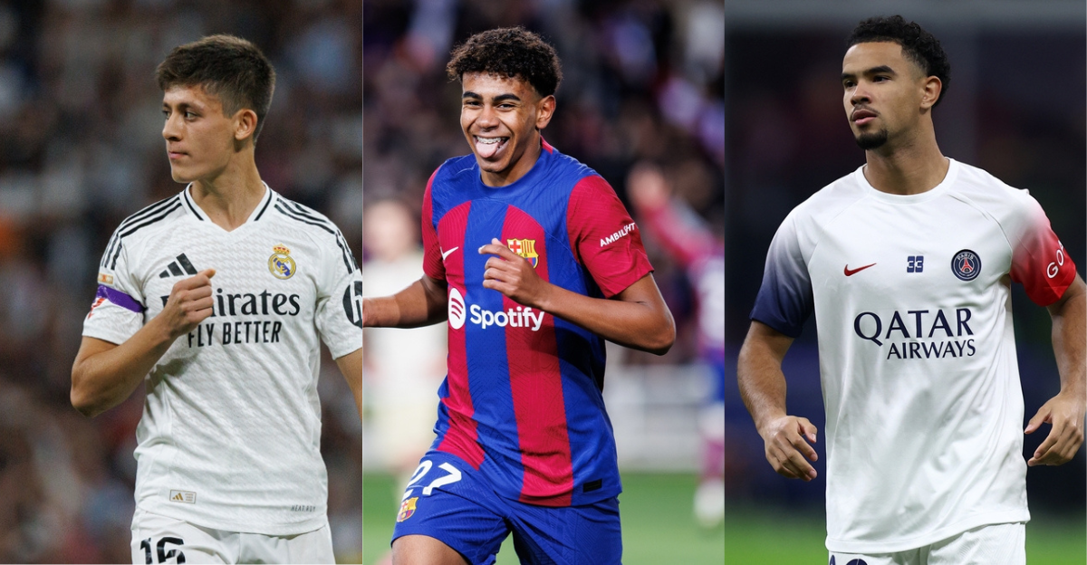 Klubs mit den meisten Einsatzminuten für U21-Spieler in dieser Saison – vom niedrigsten bis zum höchsten