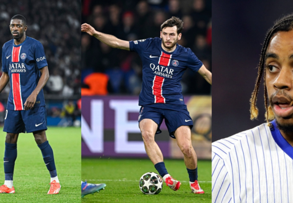 Ousmane Dembele, khvicha kvaratskhelia, Barcola