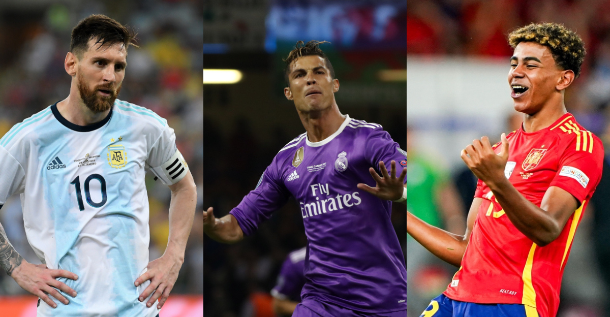 Messi, Ronaldo, Yamal