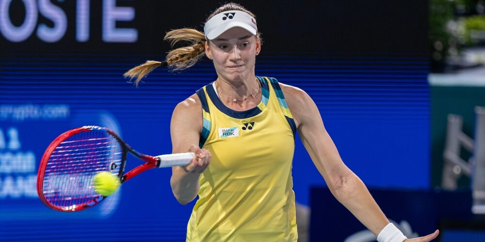 Rybakina allein auf weiter Flur: Die einzige WTA-Finals-Qualifikantin, die vor Indian Wells noch spielt