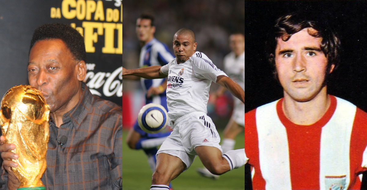 Rangliste der 16 besten Torschützen der Fußballgeschichte