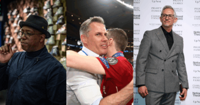 Ian Wright, jamie carragher, Gary Lineker