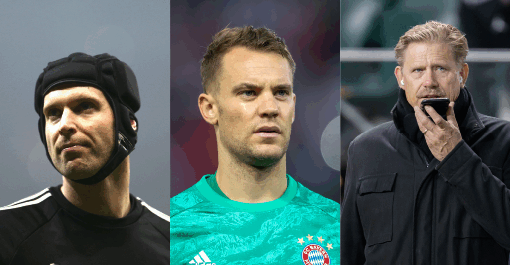 petr cech, Manuel Neuer, Peter Schmiechel