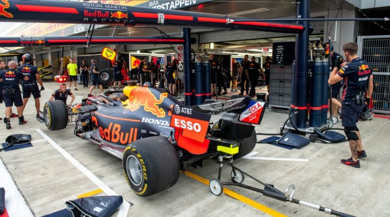 Red Bull Racing, pit stop