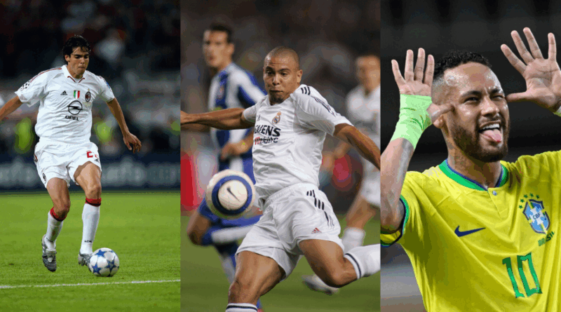 Kaka, Ronaldo, Neymar