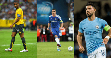 Henry, Lampard, Aguero