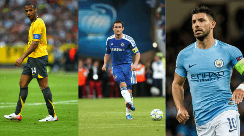 Henry, Lampard, Aguero