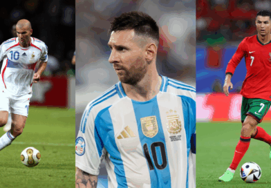 Zidane, Messi, Ronaldo