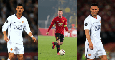 Ronaldo, Rooney, Giggs