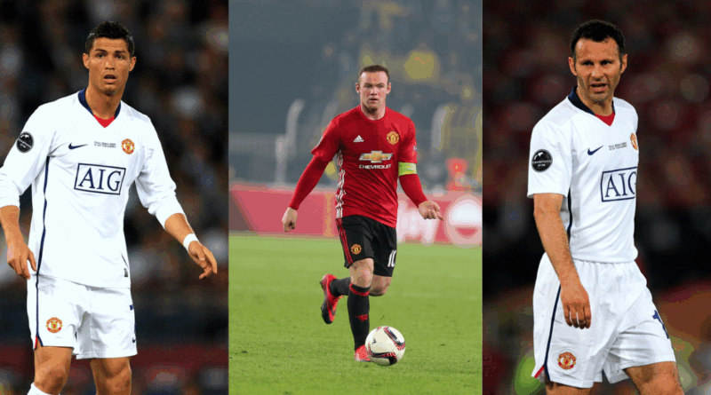 Ronaldo, Rooney, Giggs