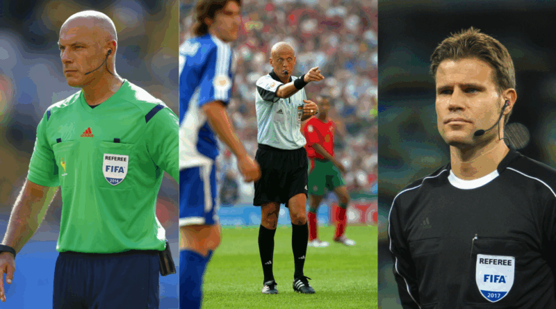 Howard Webb, Pierluigi Collina, Felix Brych
