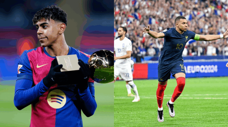 Lamine Yamal, Kylian Mbappe