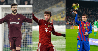 Gerard Pique, Thomas Muller, Thomas Muller