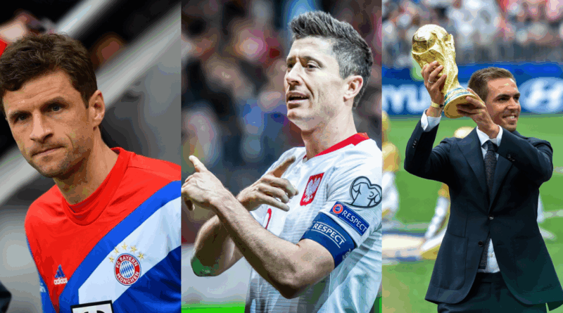 Thomas Muller, Robert Lewandowski, Philipp Lahm