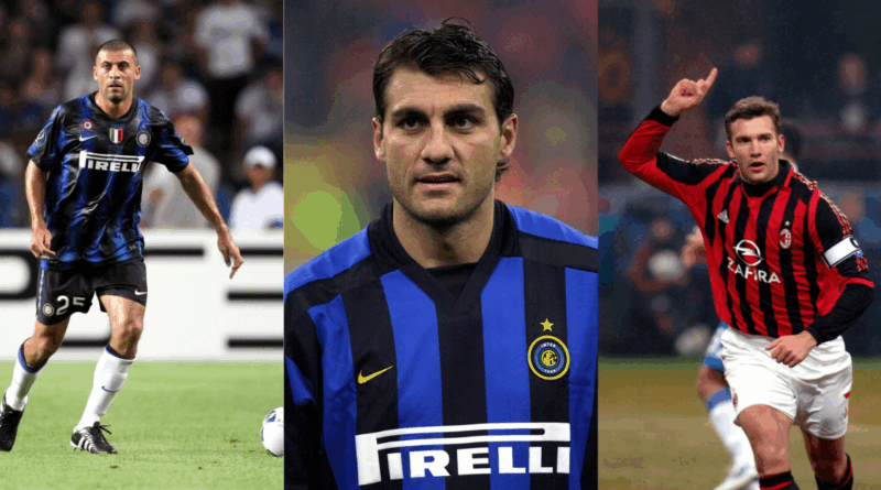 Walter Samuel, Christian Vieri, andriy shevchenko
