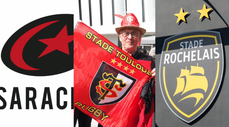 Saracens, TOulouse, Stade rochelle