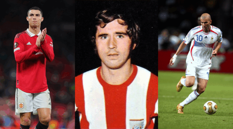 Cristiano Ronaldo, Gerd Muller, Zinedine Zidane