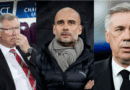 Alex Ferguson, Pep Guardiola, Carlo Ancelotti
