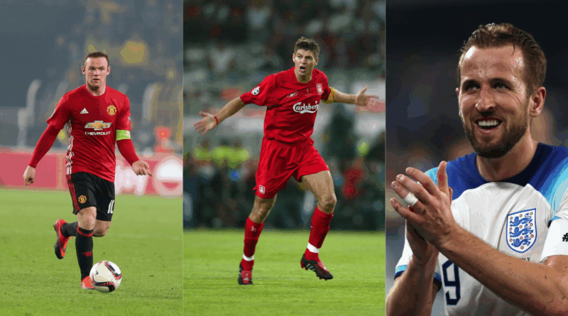 Rooney, Gerrard, Kane