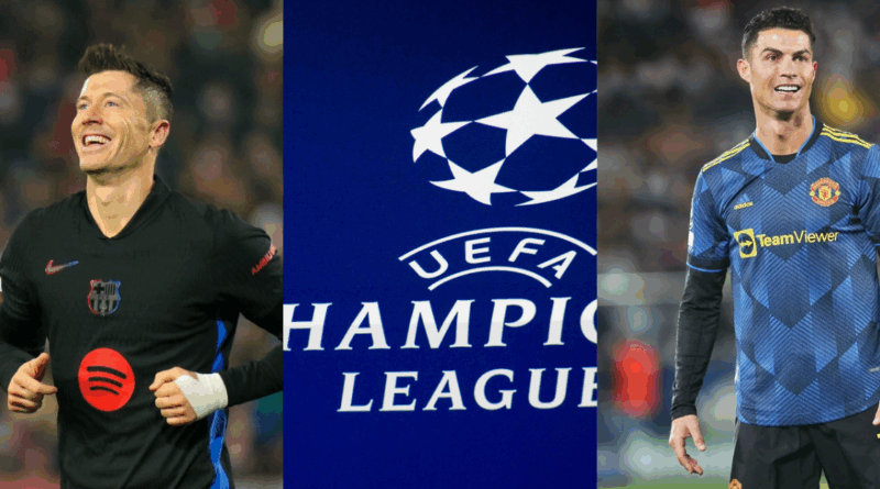 Robert Lewandowski, Champions League, Cristiano Ronaldo