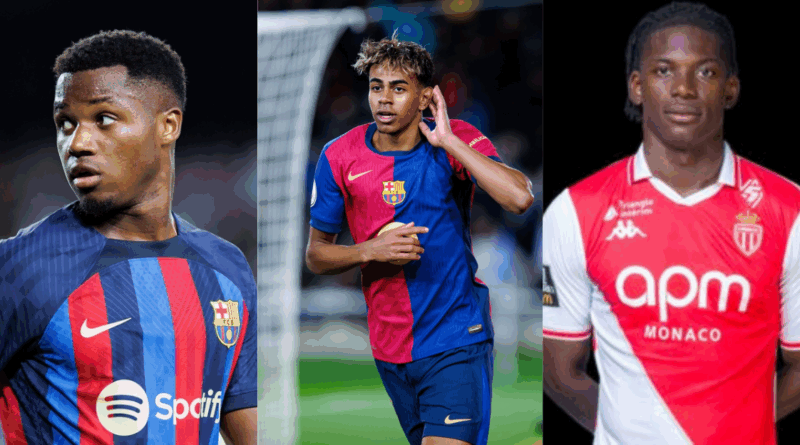 Ansu Fati, Lamine Yamal, Breel Embolo
