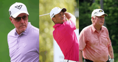 Phil Mickelson, Tiger woods, Jack Nicklaus