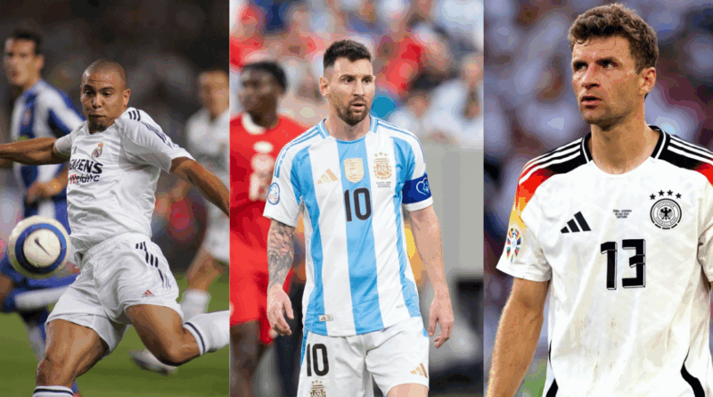 Ronaldo Nazario, Messi, muller