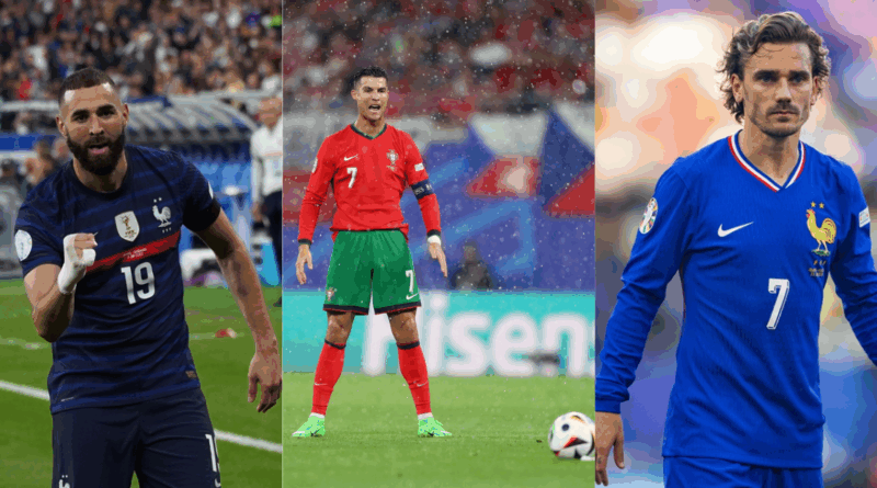 Benzema, Ronaldo, Griezmann