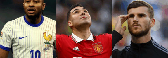 Christopher Nkunku, Timo Werner, Casemiro