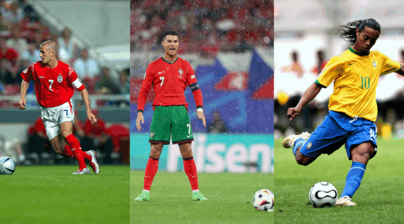 Beckham, Ronaldo, Ronaldinho