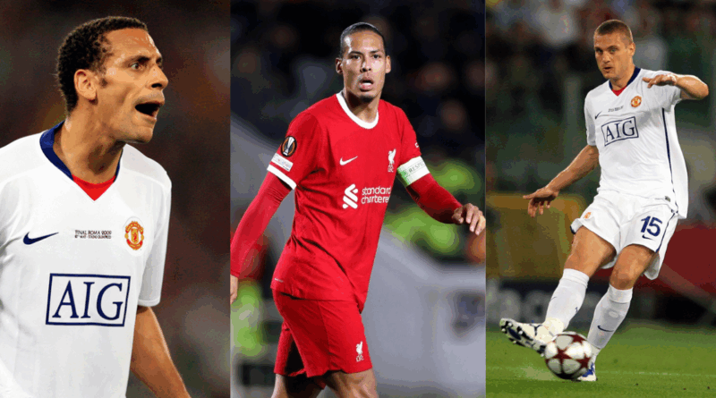 Rio Ferdinand, Virgil Van dijk, Nemanja Vidic