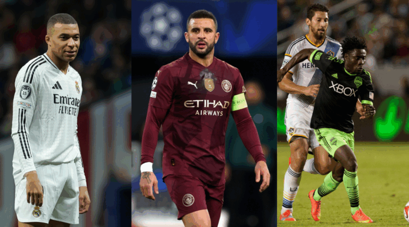 Mbappe, Walker, Martins