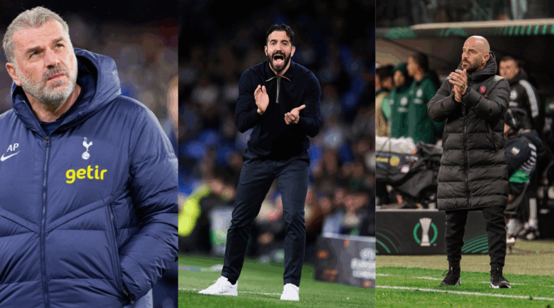 Ange Postecoglou, Ruben Amorim, Enzo Maresca
