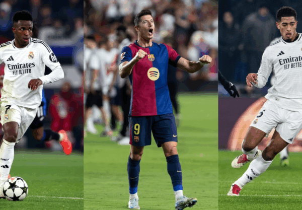 Vinicius Jr, Lewandowski, Bellingham