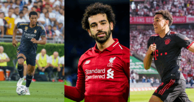 Jude Bellingham, Mohammed Salah, Jamal Musiala