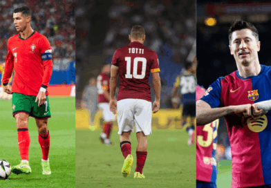 Ronaldo, Totti, Lewandowski