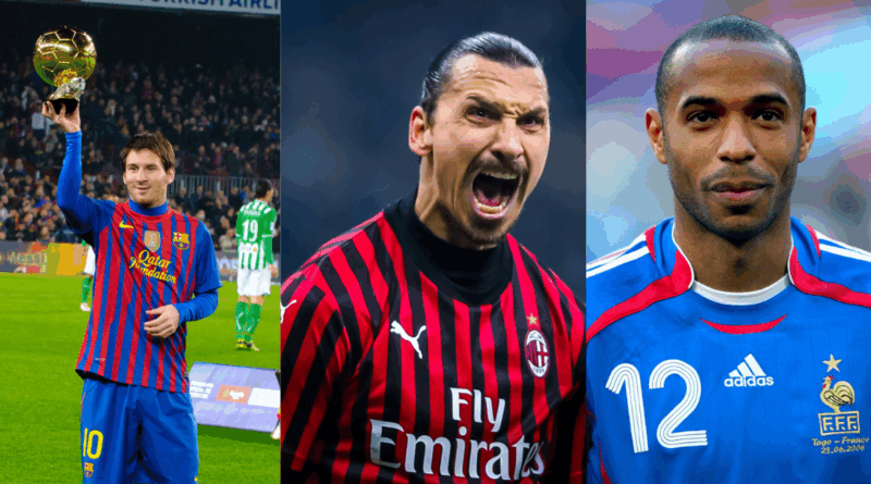Messi, Zlatan, Henry