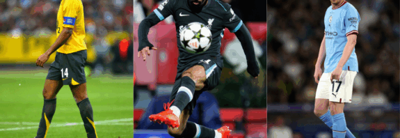 Henry, Salah, De Bruyne