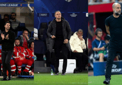 Enrique, Arteta, Guardiola