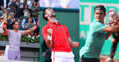 Nadal, Djokovic, Federer