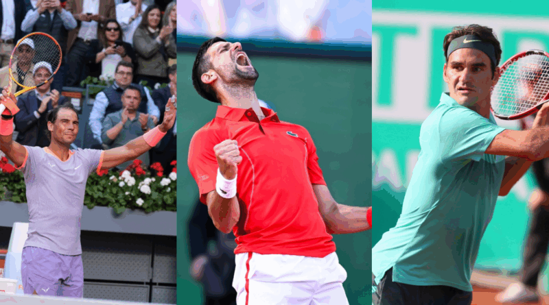 Nadal, Djokovic, Federer
