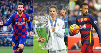 Messi, Ronaldo, Neymar