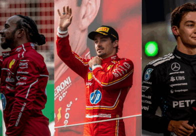 Hamilton, Leclerc, Russel