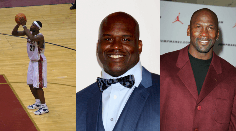 Lebron, Shaquille, Michael Jordan