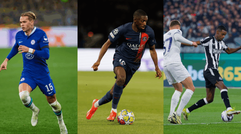 Mudryk, dembele, isak