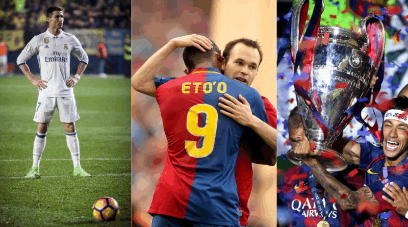 Ronaldo, Eto'o, neymar